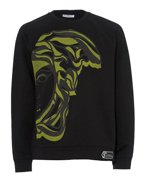 versace collection black sweatshirt